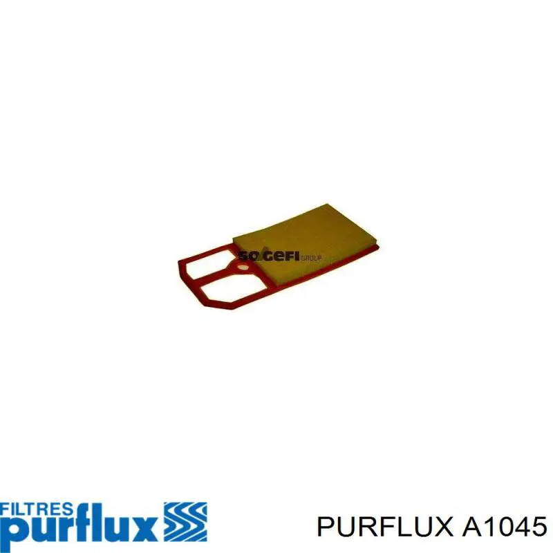 Елемент повітряного фільтра Purflux A1045 ціна, від 8.63 USD