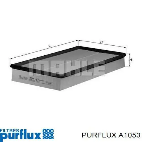 Купити A1053 Purflux Автомобільний фільтр повітря