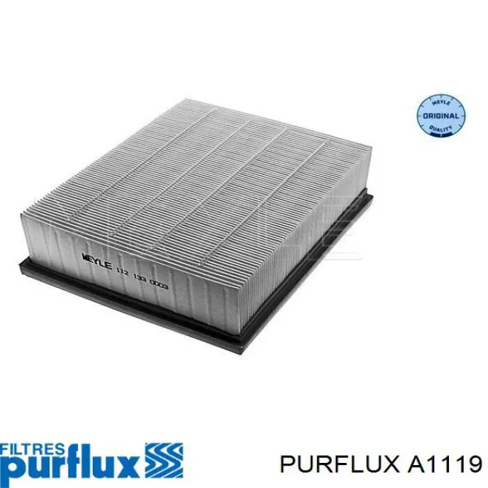 A1119 Purflux Повітряний фільтр двигуна