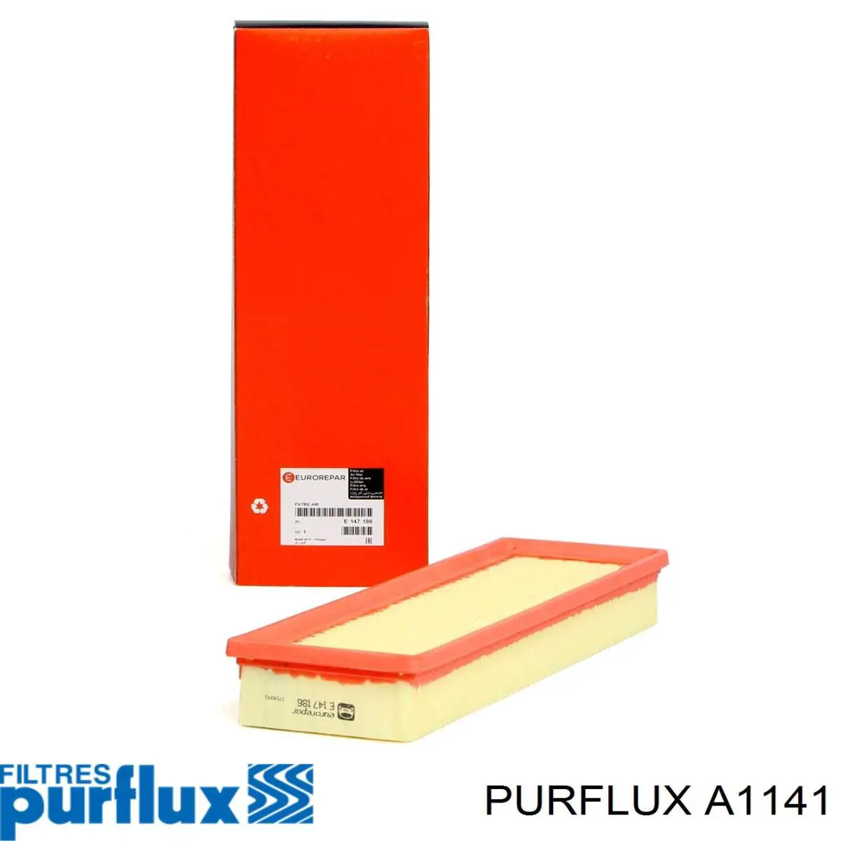 Повітряний фільтр A1141 Purflux