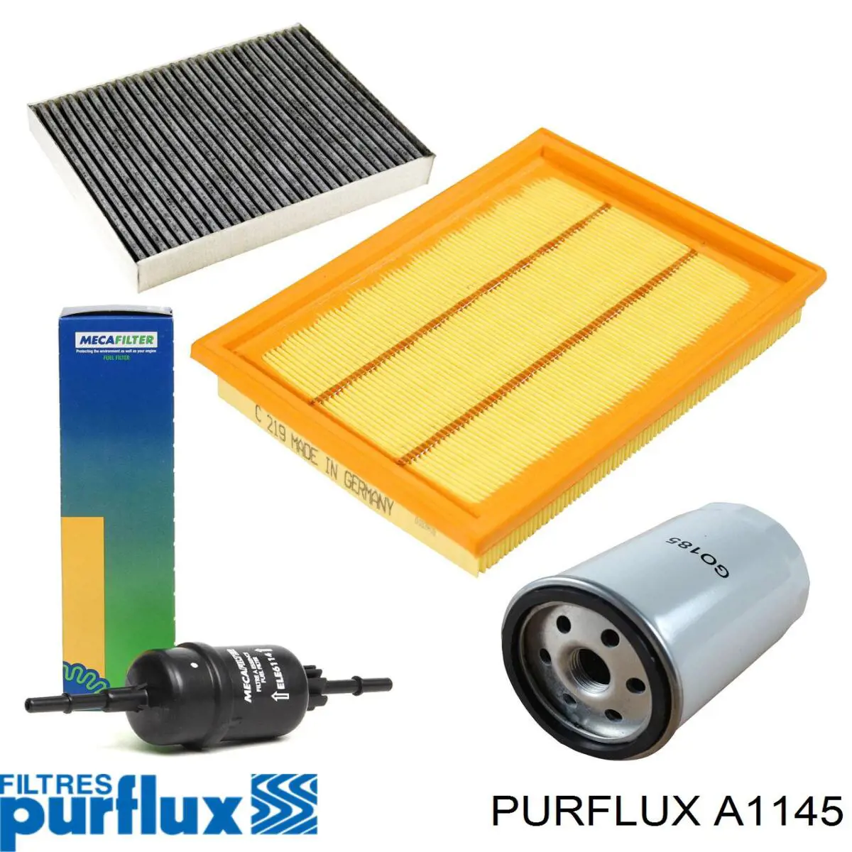 Елемент повітряного фільтра Purflux A1145 ціна, від 6.05 USD