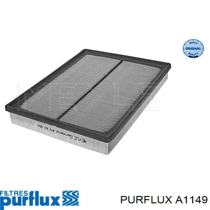 A1149 Purflux Повітряний фільтр двигуна