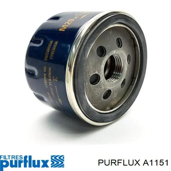 A1151 Purflux Повітряний фільтр двигуна