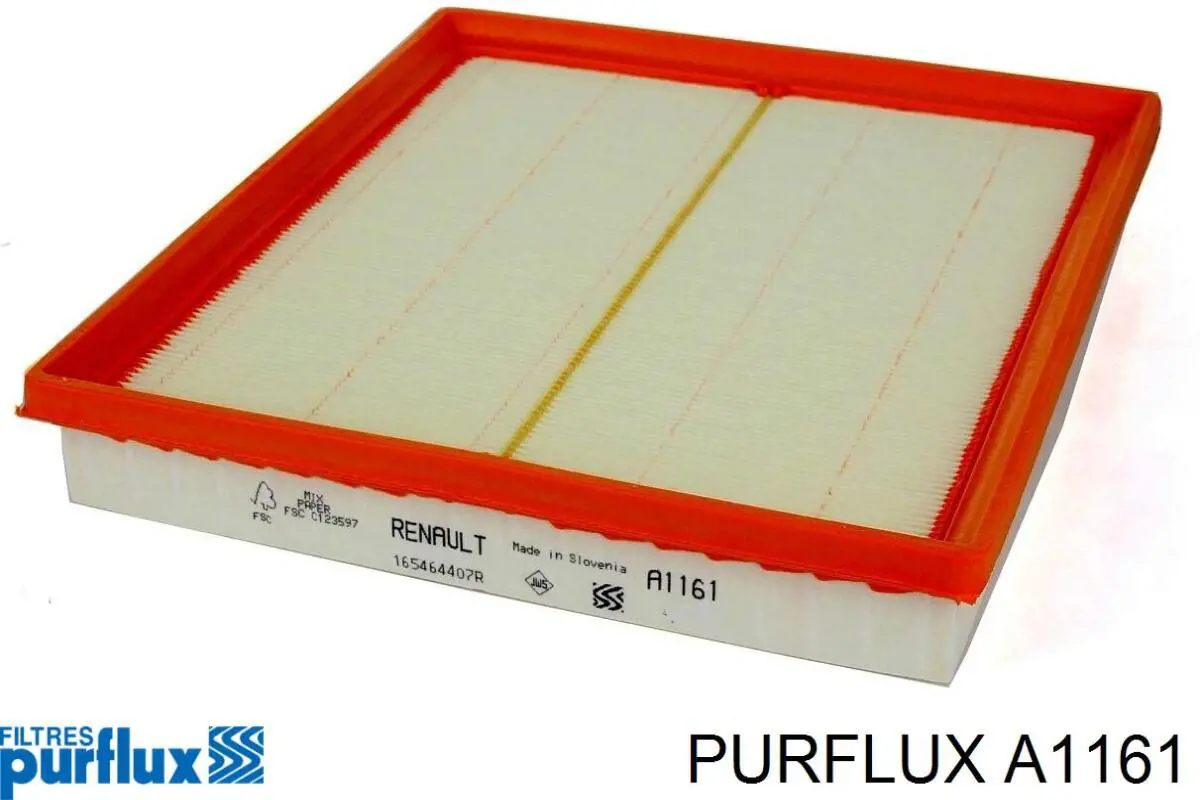 Елемент повітряного фільтра Purflux A1161 ціна, від 13.23 USD