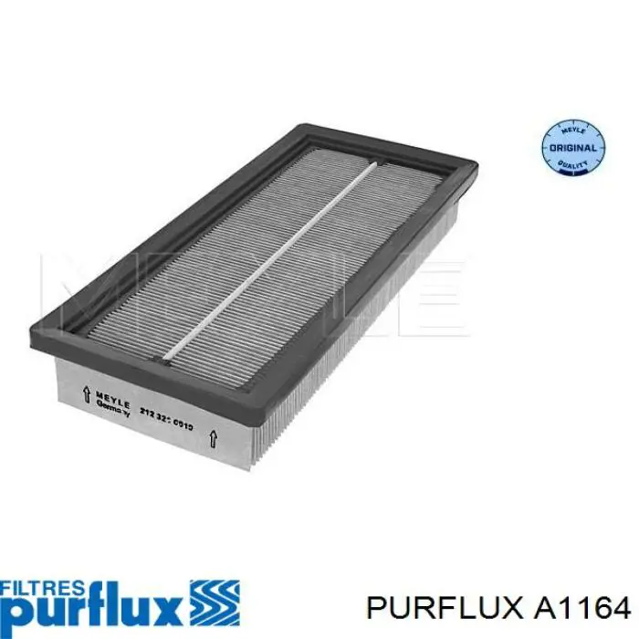 A1164 Purflux Повітряний фільтр двигуна