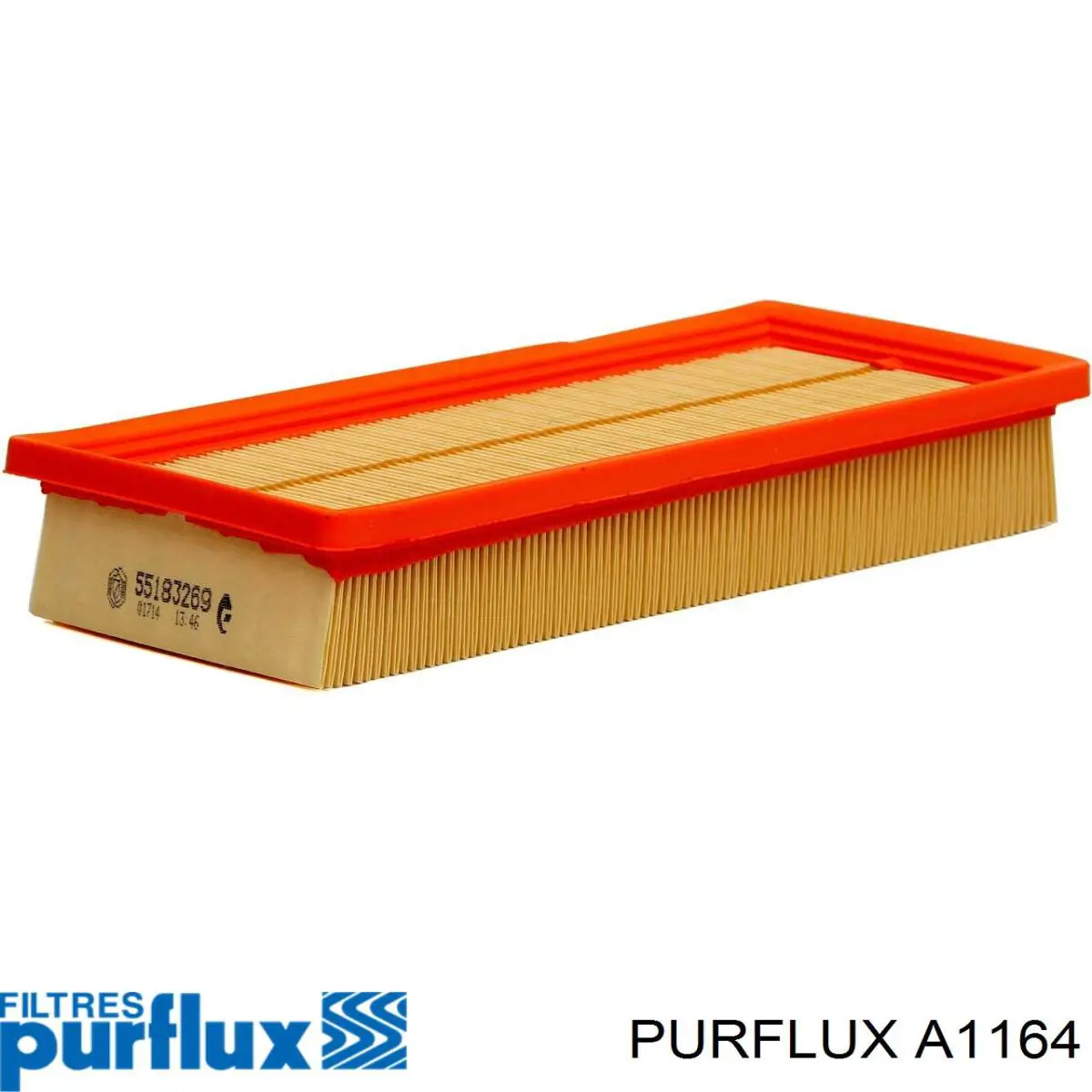 A1164 Purflux Повітряний фільтр двигуна