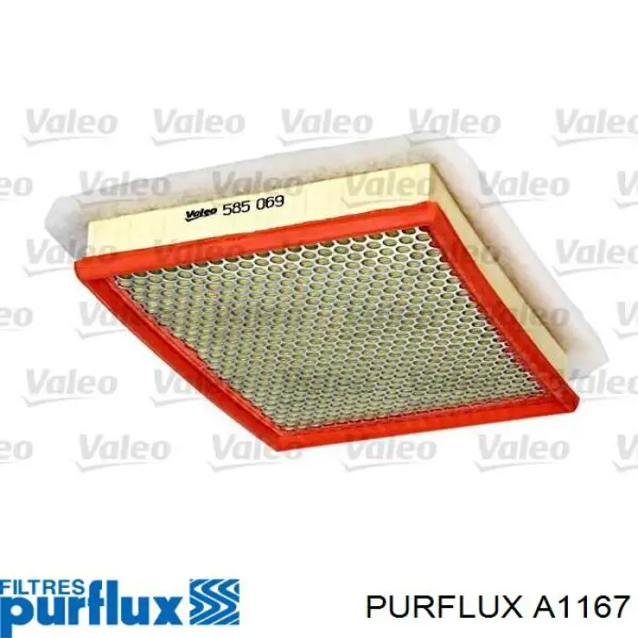 Елемент повітряного фільтра Purflux A1167 ціна, від 6.18 USD