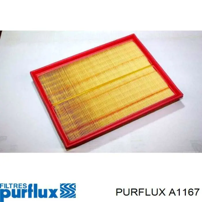 A1167 Purflux Повітряний фільтр двигуна