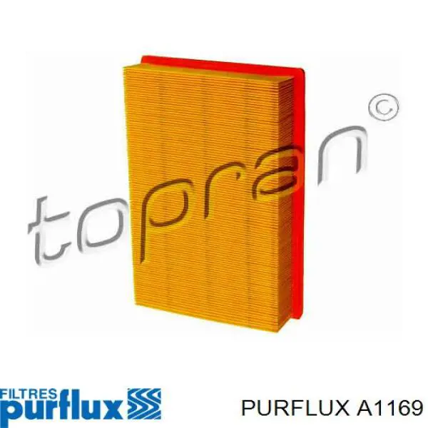 Елемент повітряного фільтра Purflux A1169 ціна, від 9.22 USD