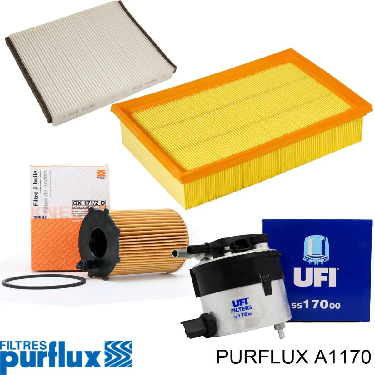 Купити A1170 Purflux Автомобільний фільтр повітря