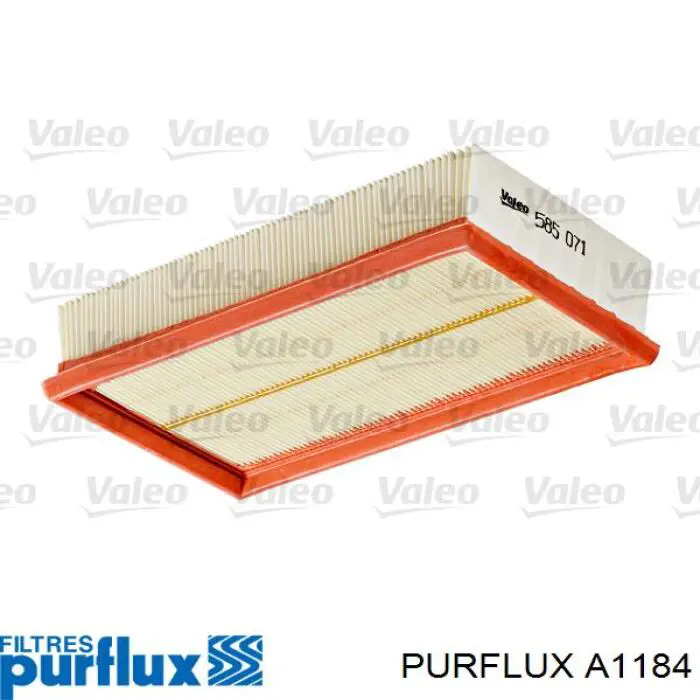 Елемент повітряного фільтра Purflux A1184 ціна, від 5.66 USD
