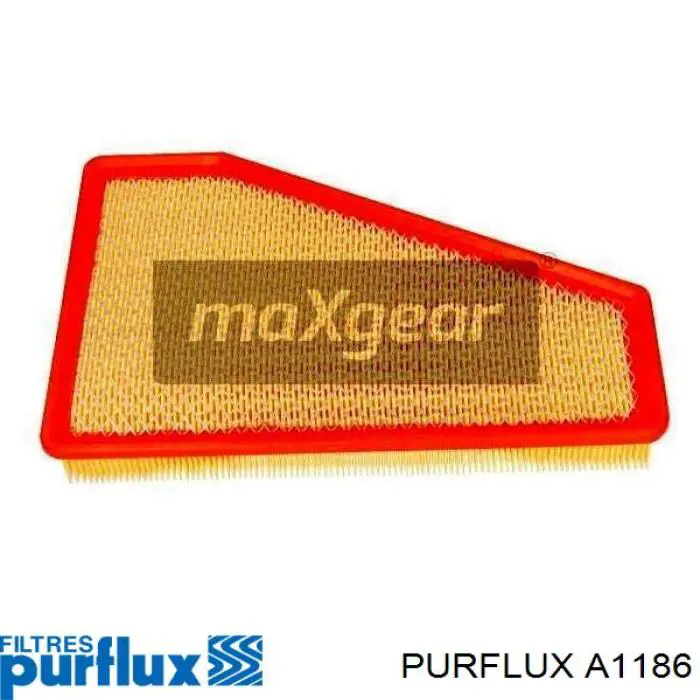 A1186 Purflux Повітряний фільтр двигуна