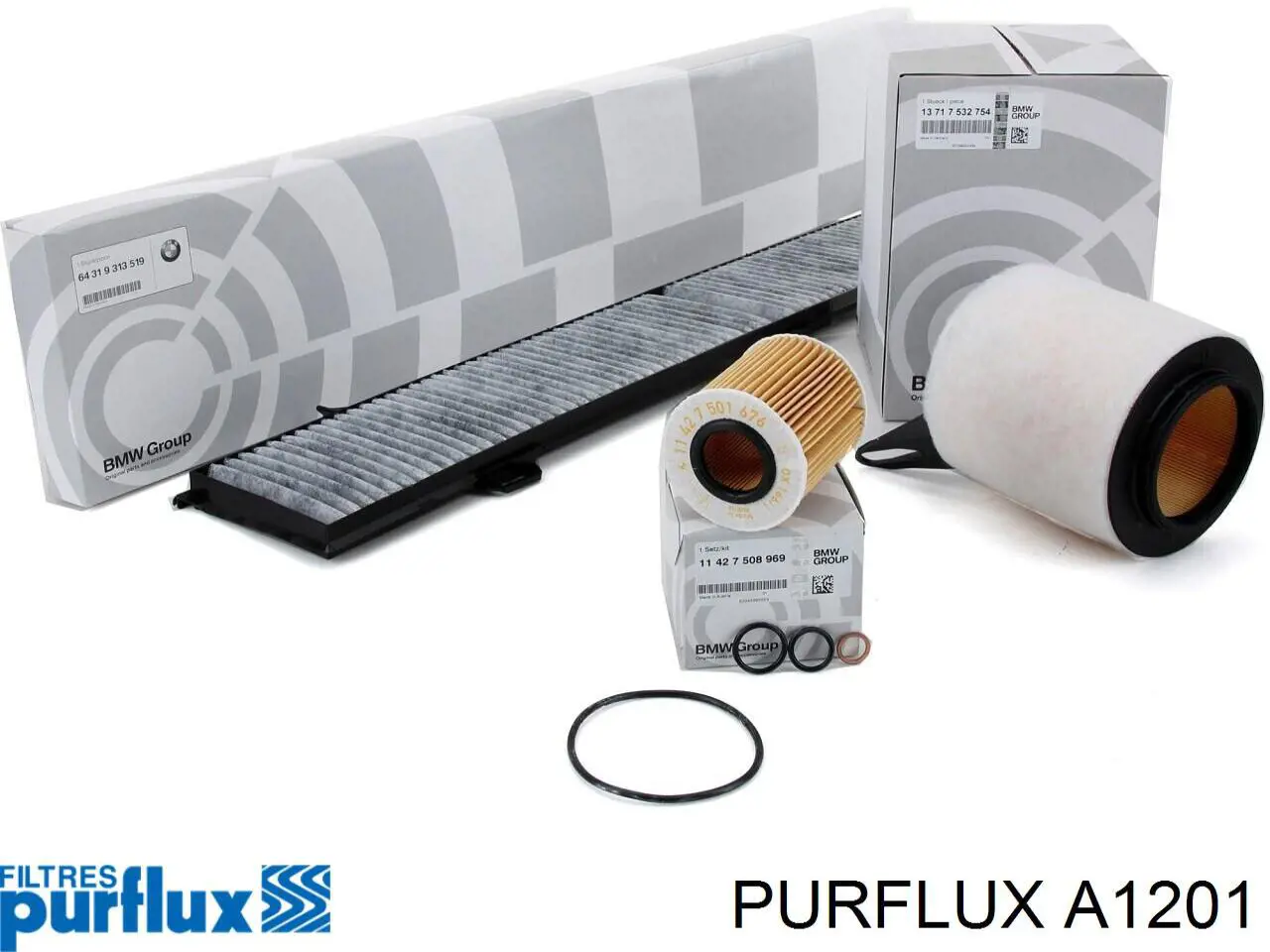 A1201 Purflux Повітряний фільтр двигуна