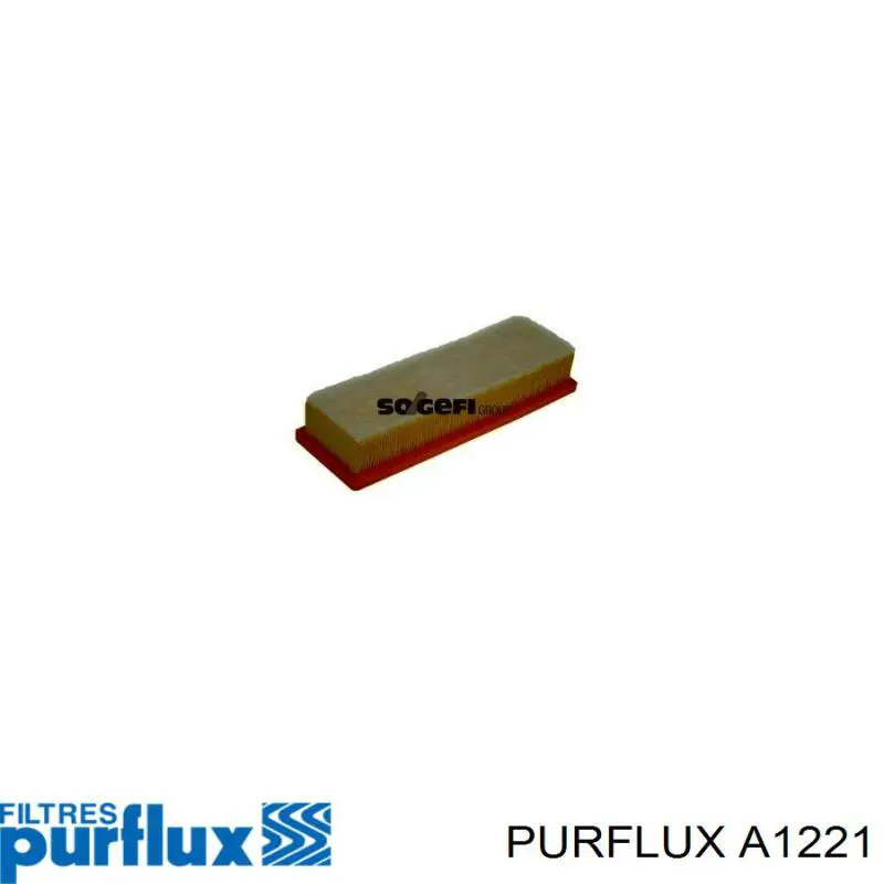 Повітряний фільтр A1221 Purflux