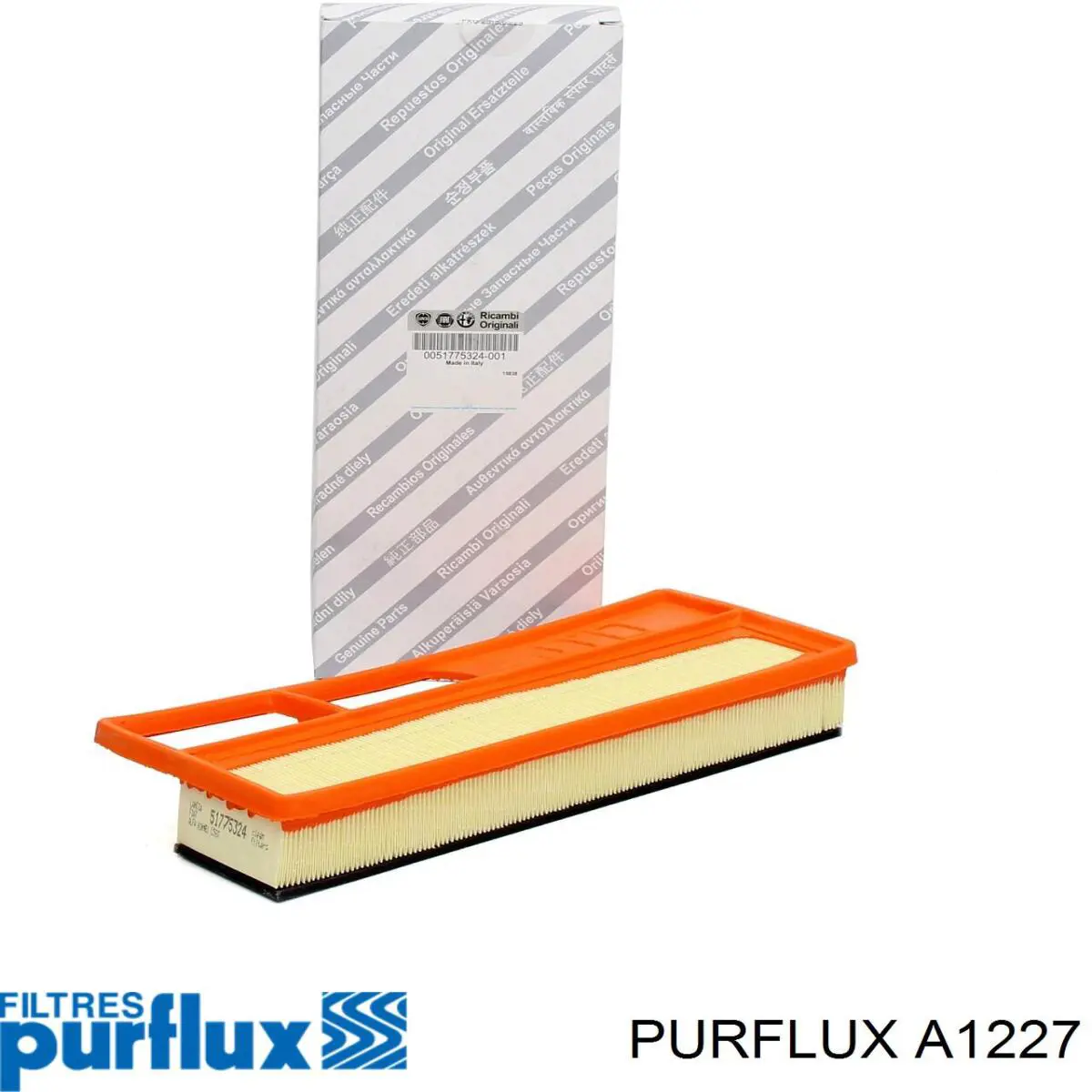 Елемент повітряного фільтра Purflux A1227 ціна, від 10.52 USD