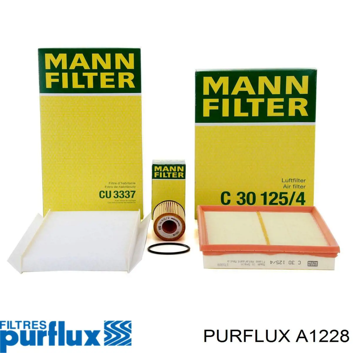 Елемент повітряного фільтра Purflux A1228 ціна, від 7.55 USD
