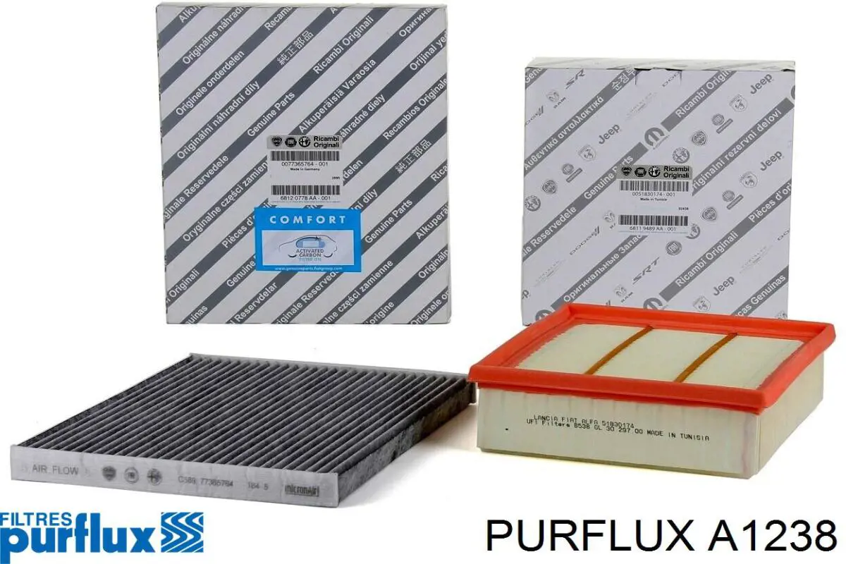 A1238 Purflux Повітряний фільтр двигуна