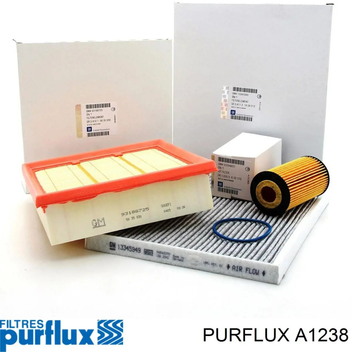Фільтр повітряний Purflux A1238