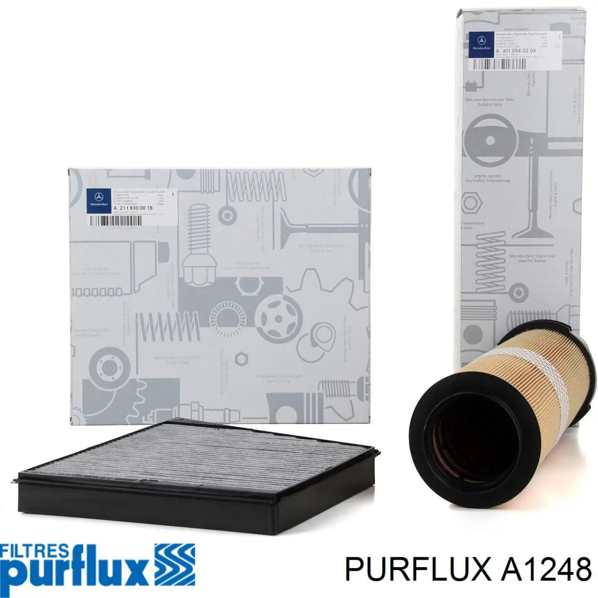 Елемент повітряного фільтра Purflux A1248 ціна, від 14.27 USD
