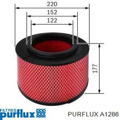 Елемент повітряного фільтра Purflux A1286 ціна, від 14.92 USD