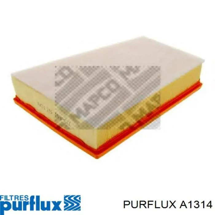 Купити A1314 Purflux Автомобільний фільтр повітря