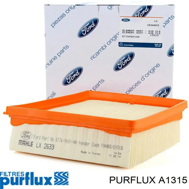 Фільтр повітряний Purflux A1315