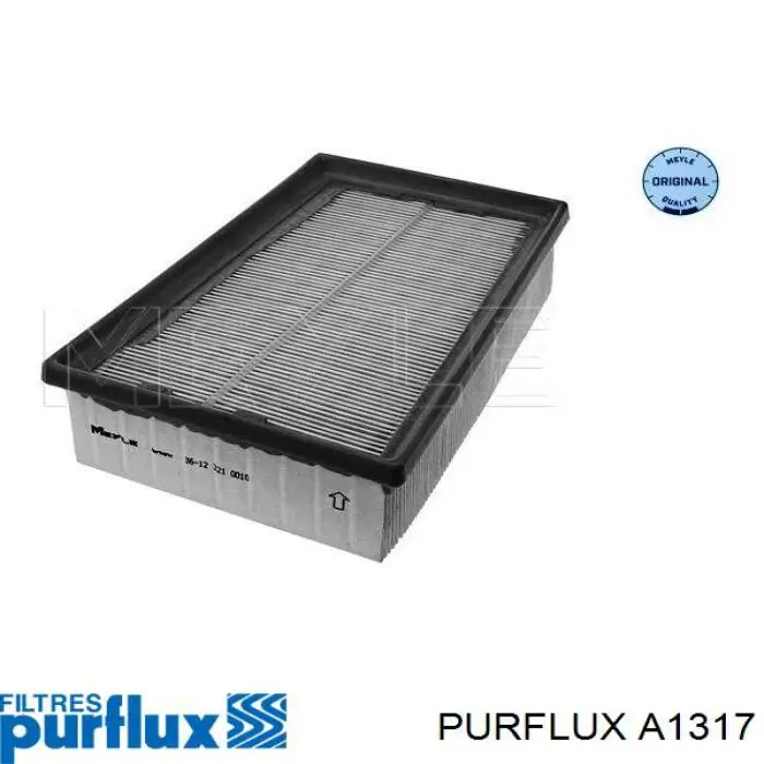 A1317 Purflux Повітряний фільтр двигуна
