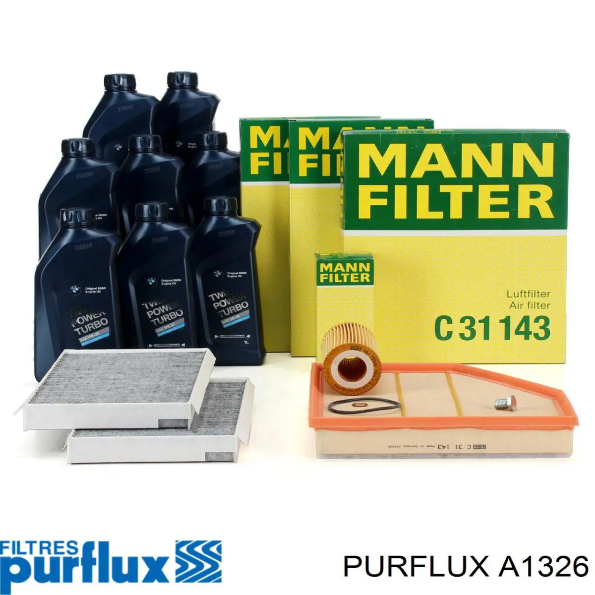 Елемент повітряного фільтра Purflux A1326 ціна, від 18.09 USD