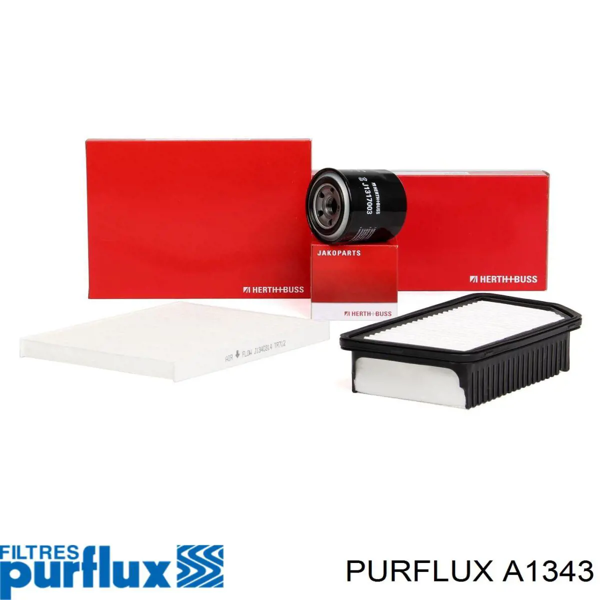 A1343 Purflux Повітряний фільтр двигуна