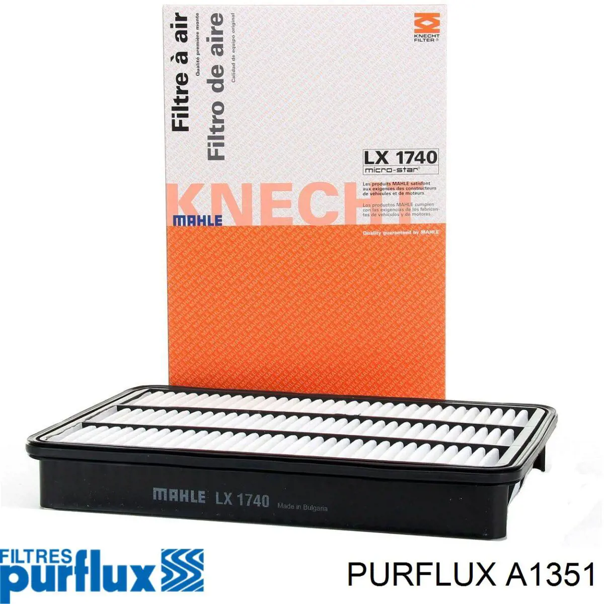 Купити A1351 Purflux Автомобільний фільтр повітря