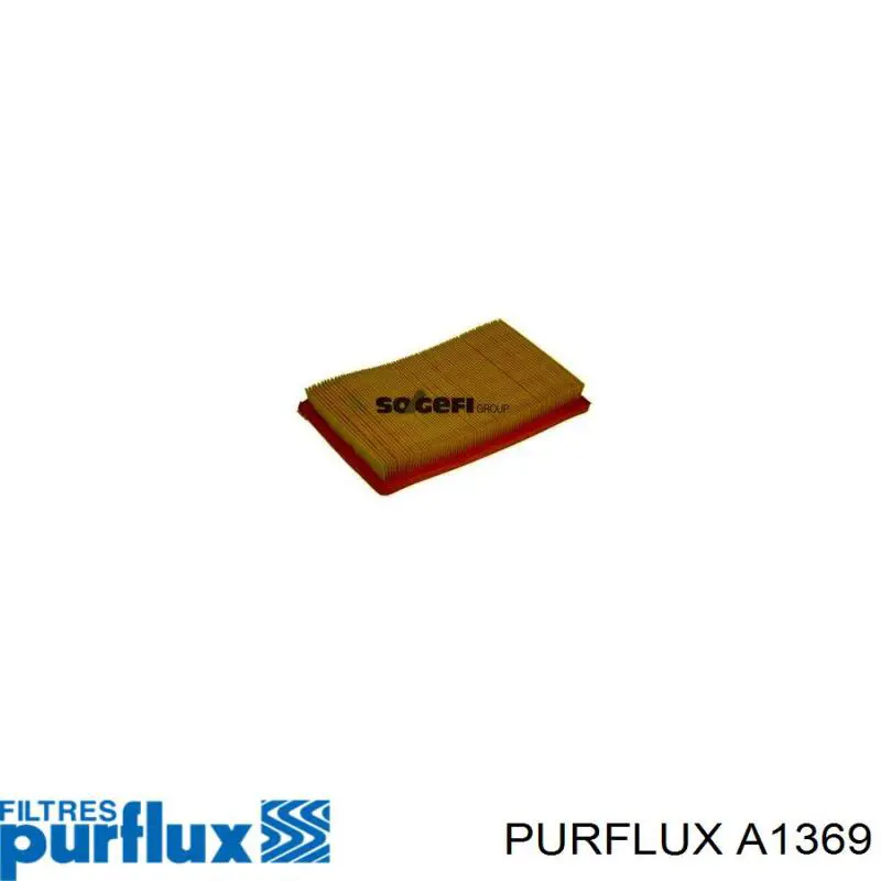 Повітряний фільтр A1369 Purflux