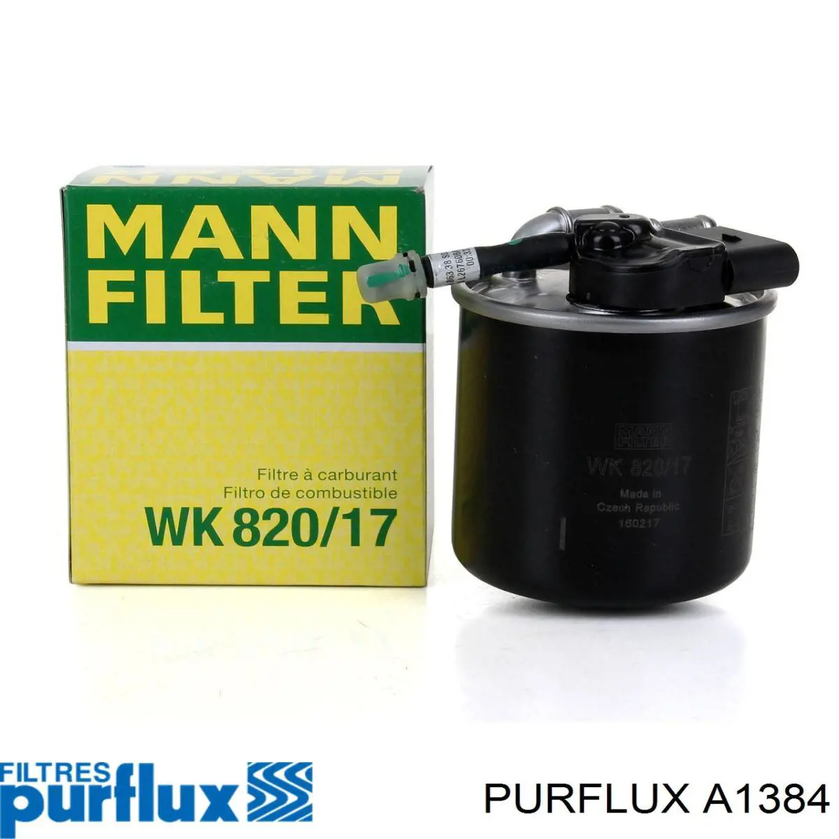 Повітряний фільтр A1384 Purflux