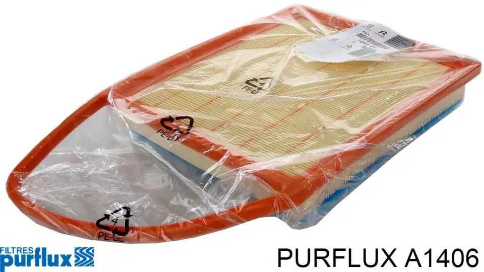 Елемент повітряного фільтра Purflux A1406 ціна, від 10.98 USD