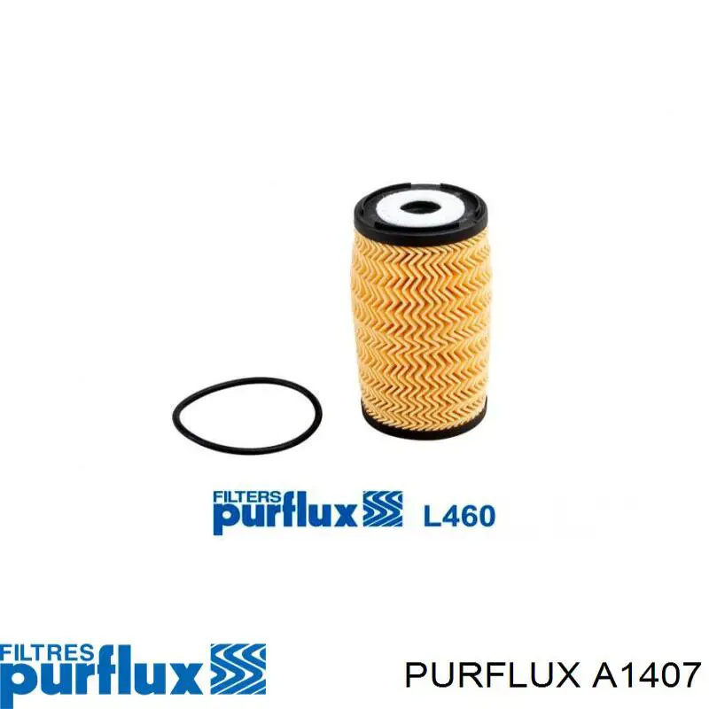 A1407 Purflux Повітряний фільтр двигуна