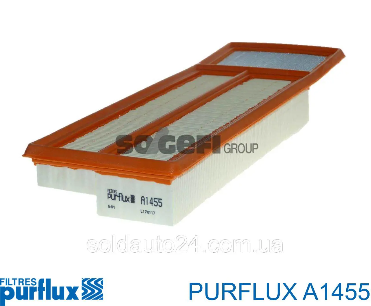Повітряний фільтр A1455 Purflux