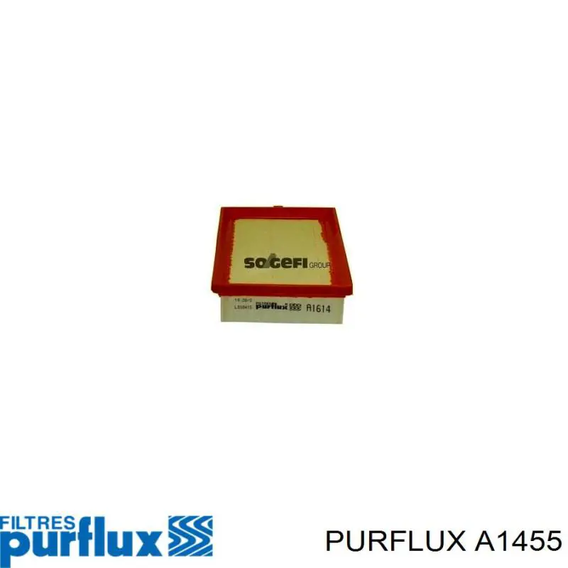 Елемент повітряного фільтра Purflux A1455 ціна, від 10.57 USD