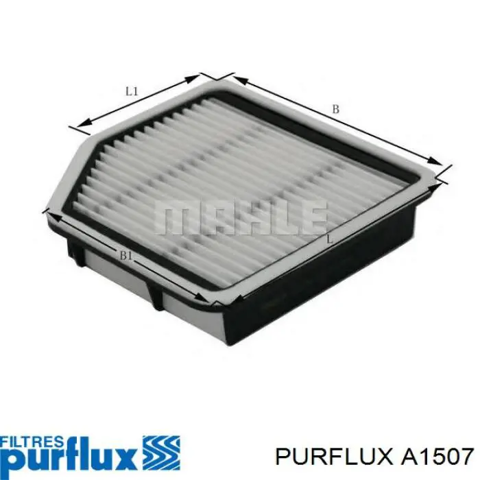 Елемент повітряного фільтра Purflux A1507 ціна, від 9.02 USD
