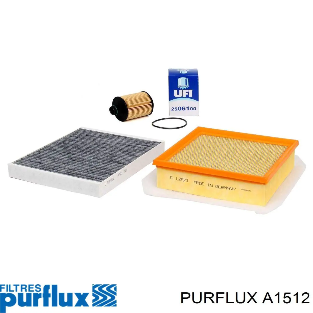 Елемент повітряного фільтра Purflux A1512 ціна, від 11.82 USD