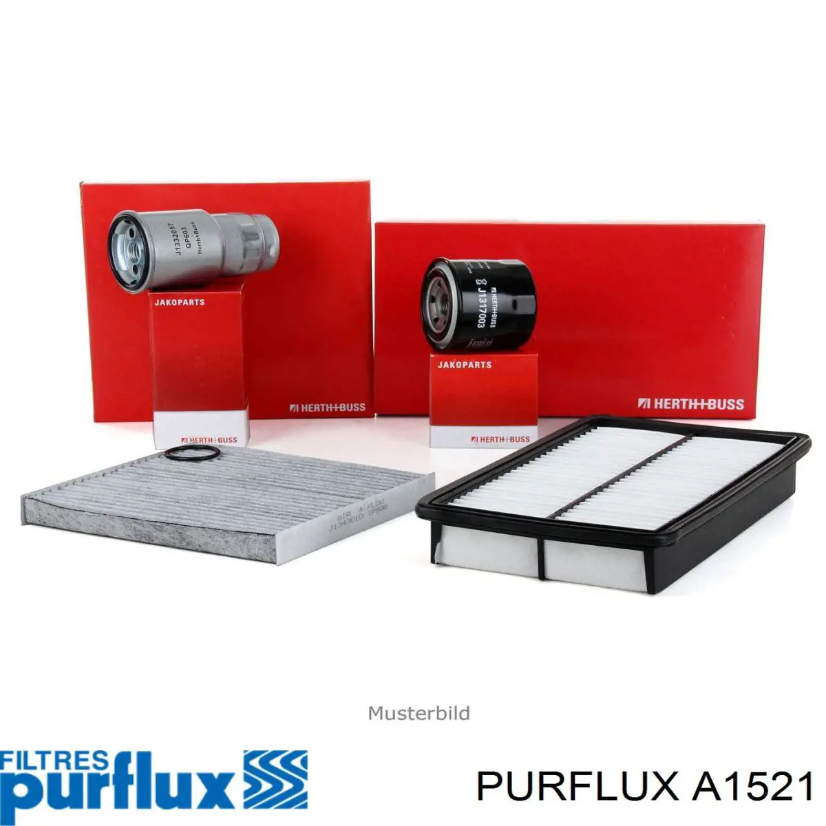 Елемент повітряного фільтра Purflux A1521 ціна, від 16.69 USD