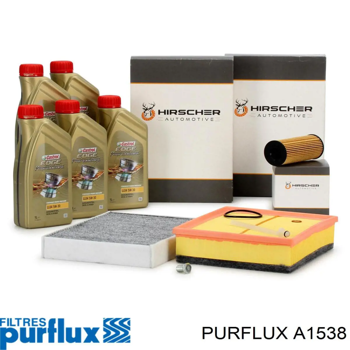 A1538 Purflux Повітряний фільтр двигуна
