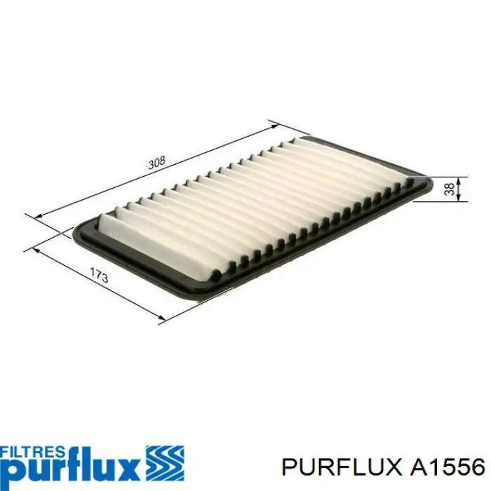 Повітряний фільтр A1556 Purflux