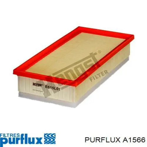 A1566 Purflux Повітряний фільтр двигуна
