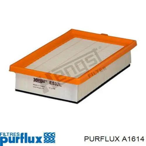 Купити A1614 Purflux Автомобільний фільтр повітря