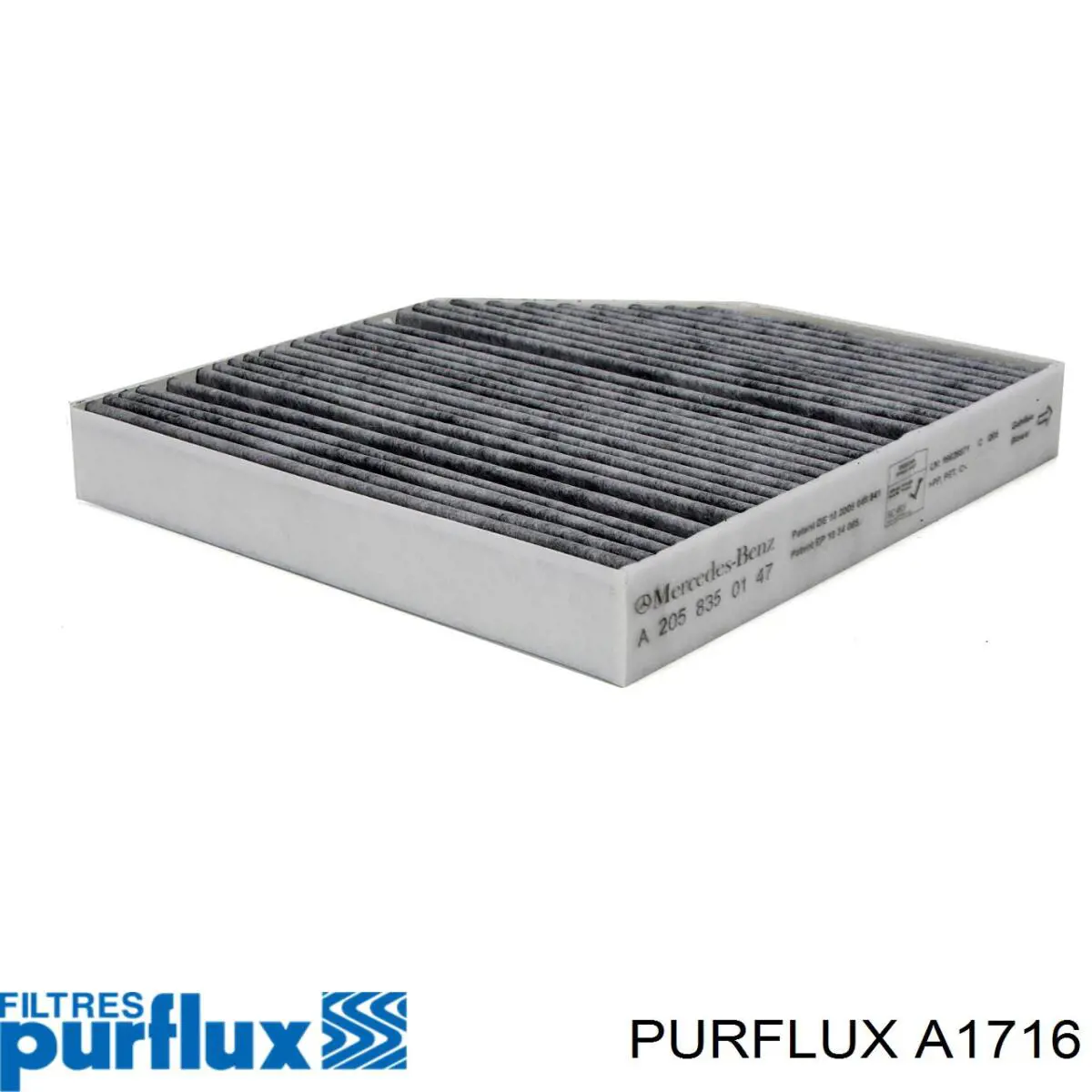 Купити A1716 Purflux Автомобільний фільтр повітря