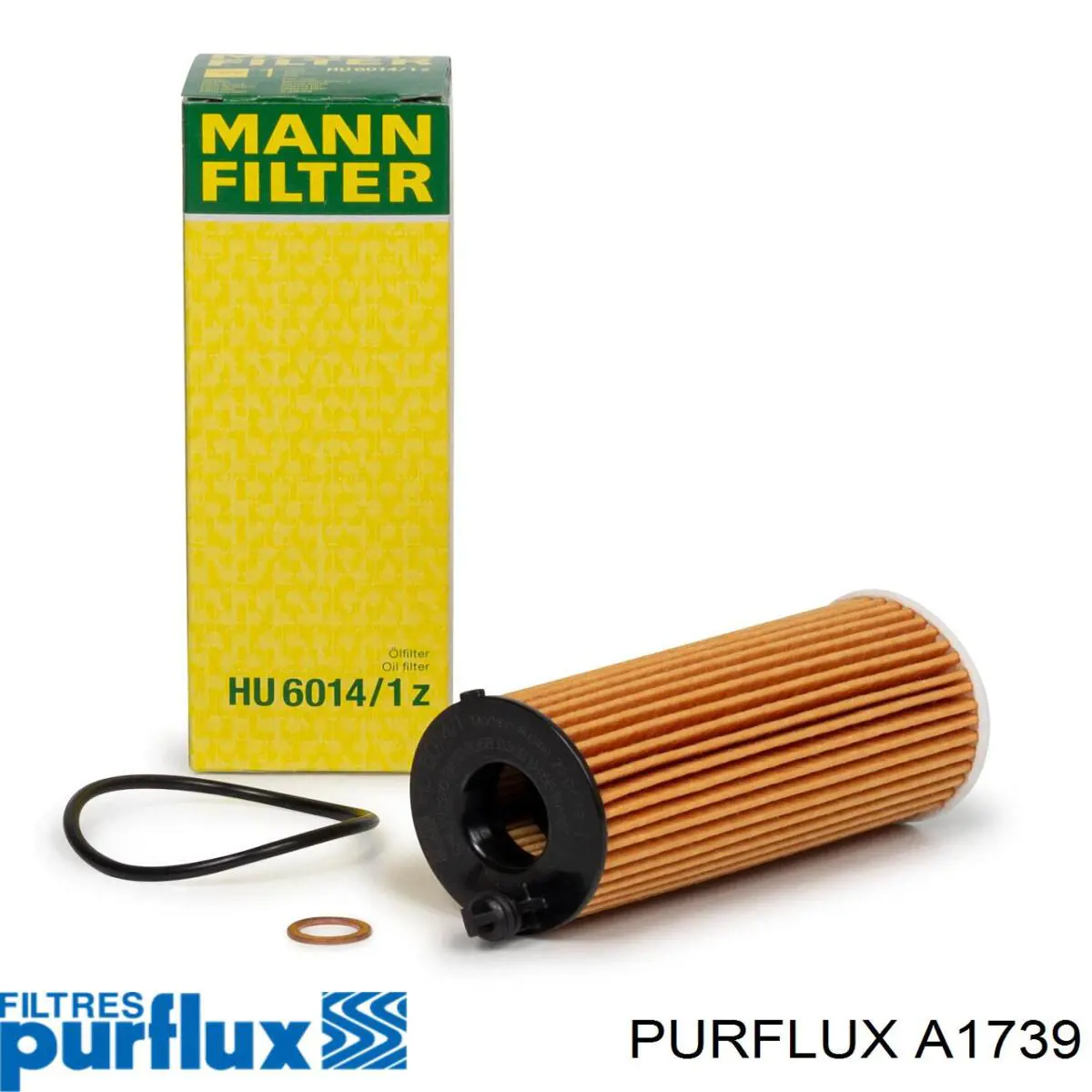 Повітряний фільтр A1739 Purflux