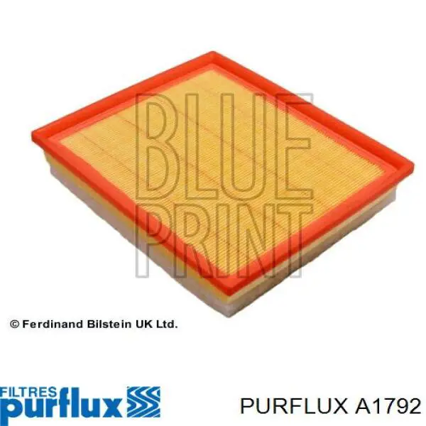 Повітряний фільтр A1792 Purflux