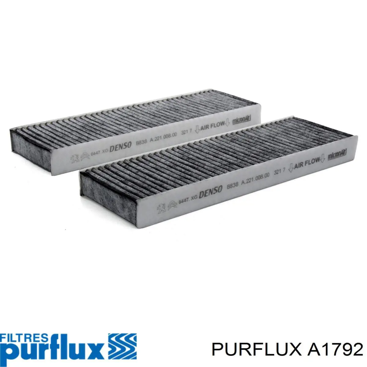 A1792 Purflux Повітряний фільтр двигуна