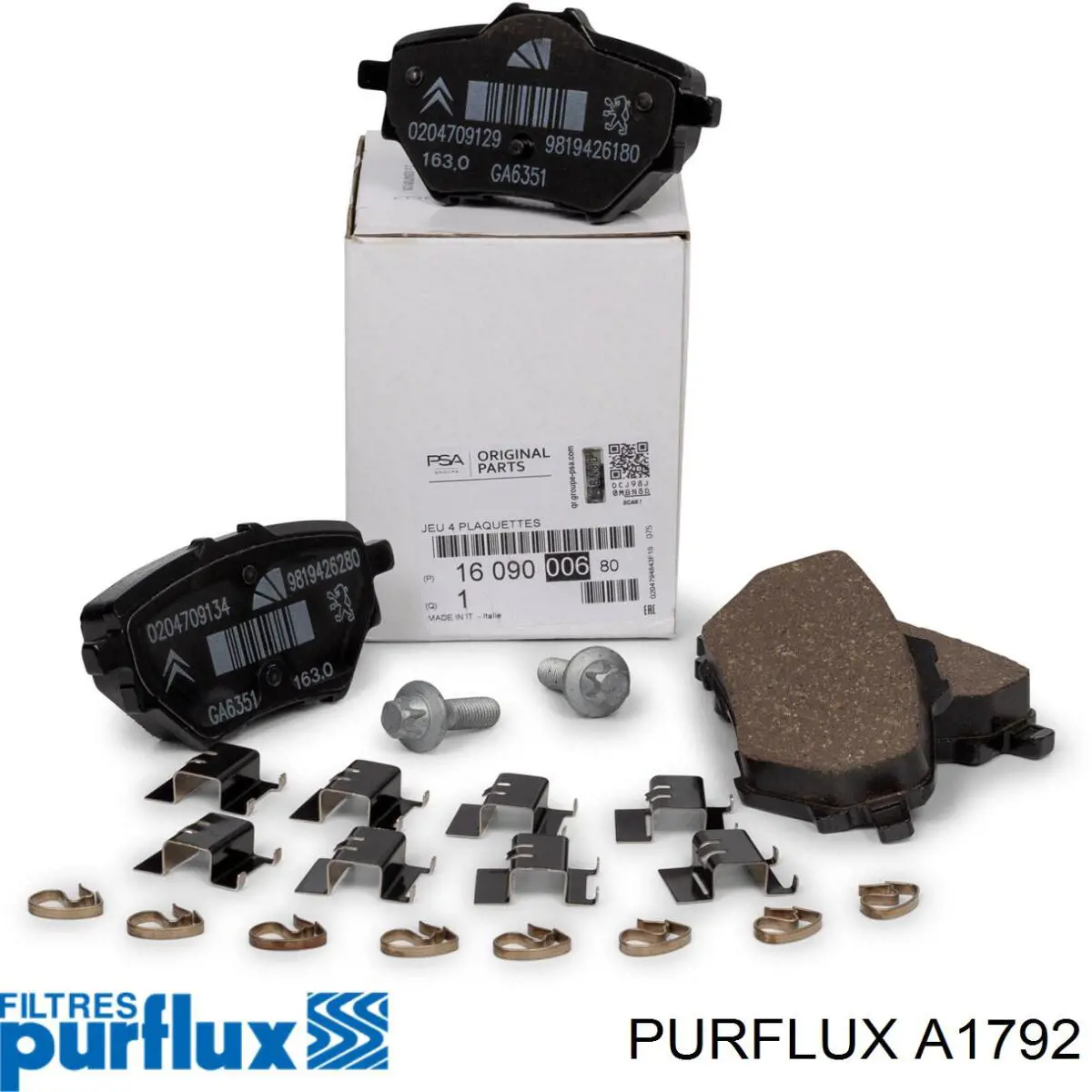 Фільтр повітряний Purflux A1792