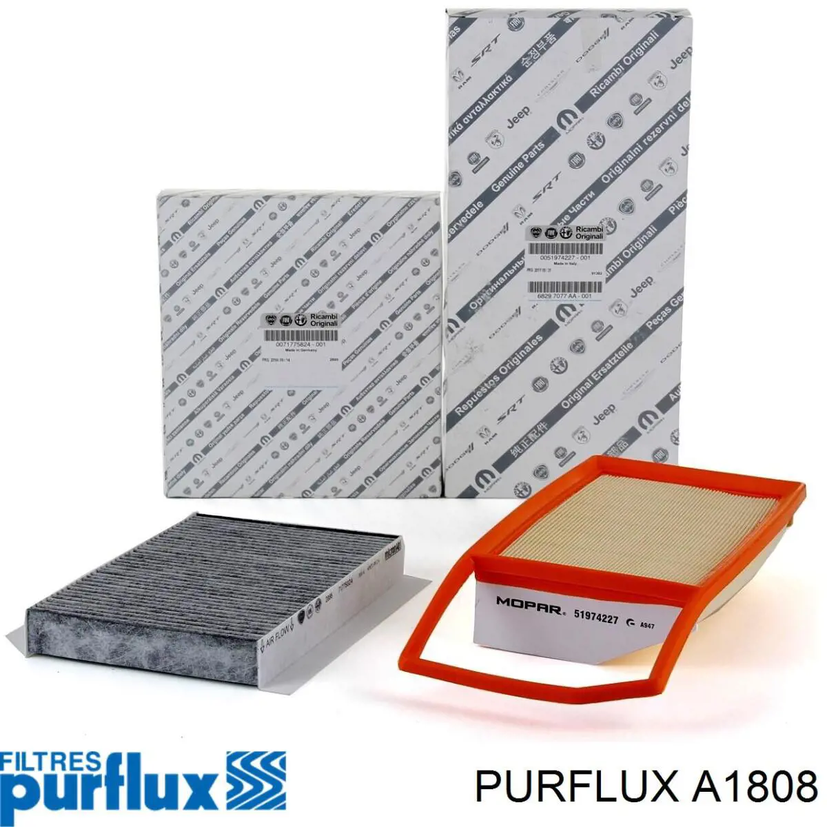 A1808 Purflux Повітряний фільтр двигуна