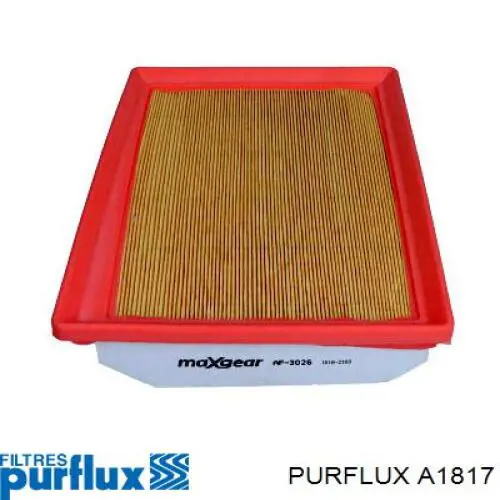 A1817 Purflux Повітряний фільтр двигуна